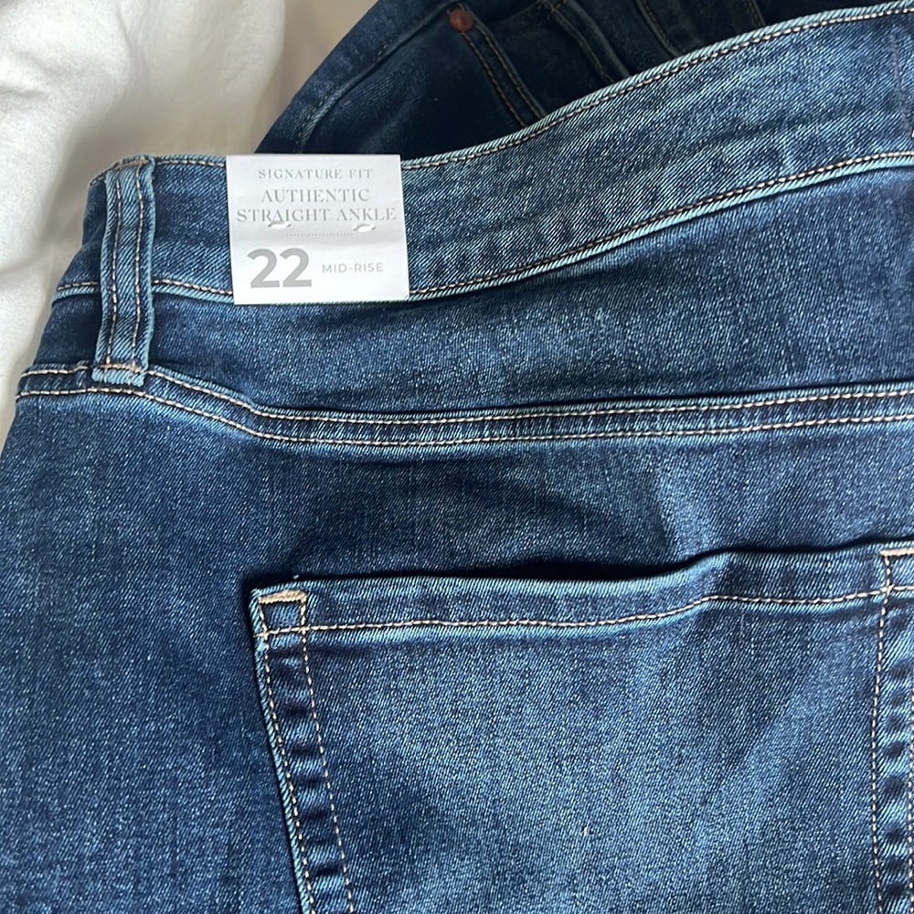 size 22 lane bryant jeans . - Picture 3 of 5